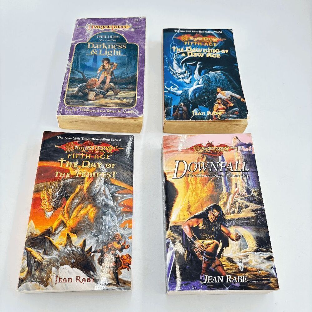 Dragonlance Darkness & LIght Day of Tempest Downfall Dawning of a New Age 1st1st
